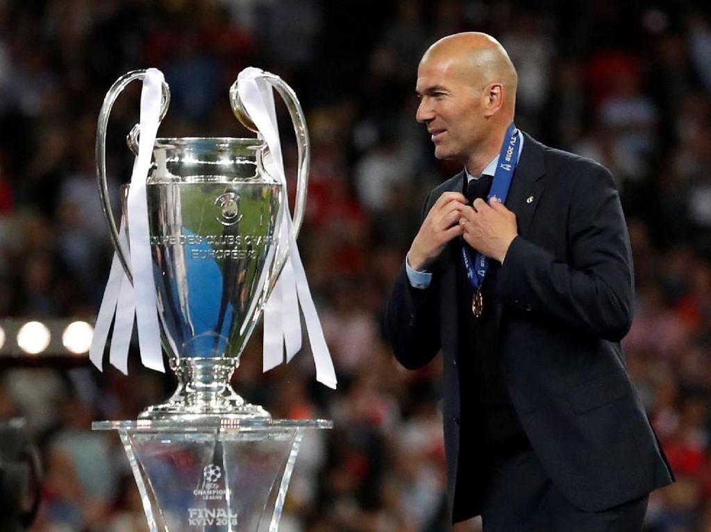 Kata Zidane soal Beda Juara Liga Champions sebagai Pemain dan Pelatih