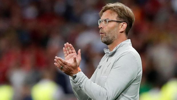 Pelatih Liverpool Jurgen Klopp menerima kekalahan di laga perdana ICC.