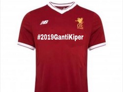 Meme yang ini menyatakan ketidakpuasan terhadap performa Loris Karius dengan tagar #2019gantikiper, memarodikan gerakan politik tertentu di Indonesia. (Foto: Internet)