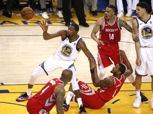 Warriors Atasi Rockets, Final Wilayah Barat Lanjut ke Gim Ketujuh Warriors Atasi Rockets, Final Wilayah Barat Lanjut ke Gim Ketujuh