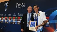 Man of the match final Liga Champions 2014: Angel Di Maria (Real Madrid). (Foto: Handout/UEFA via Getty Images)