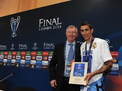 Man of the match final Liga Champions 2014: Angel Di Maria (Real Madrid). (Foto: Handout/UEFA via Getty Images)