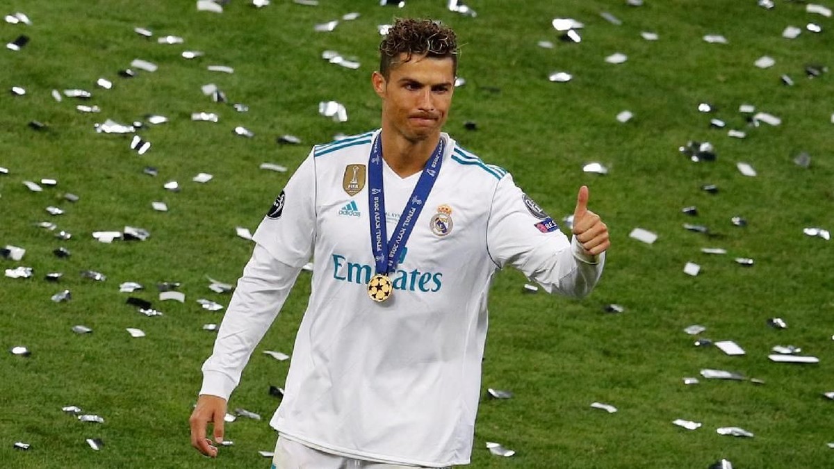 Pemain Real Madrid, Cristiano Ronaldo. (Foto: Phil Noble/Reuters)