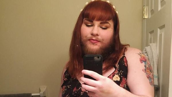 Wajah Unik Wanita Berjenggot Lebat Ini Bikin Netizen Kaget hingga Terpukau