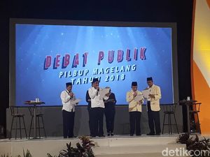 Debat Publik Pilbup Magelang, Ada Kades Dukung Calon