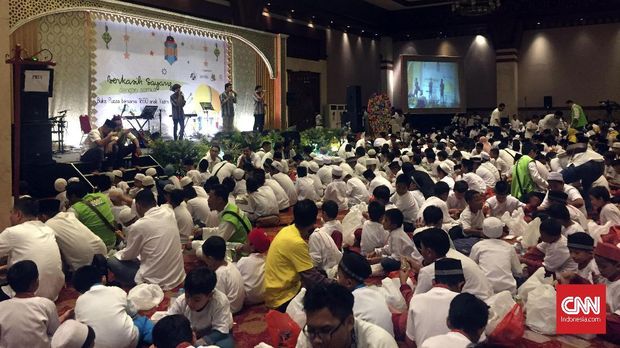Buka Bareng Anak Yatim, 'Keaslian' Anies Sempat Dipertanyakan