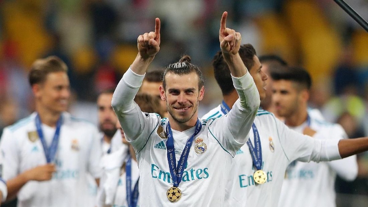 Pemain Real Madrid, Gareth Bale. (Foto: Hannah McKay/Reuters)