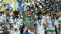 Kiper Keylor Navas pernah menyabet tiga titel juara Liga Champions kala berseragam Real Madrid (Getty Images)