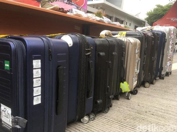Foto: Deretan Koper Hasil Curian Siswa SMP di Bandara Soekarno-Hatta