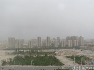 Foto: China Olah Limbah Jadi Air Bersih di Gurun Pasir Xinjiang Foto: China Olah Limbah Jadi Air Bersih di Gurun Pasir Xinjiang