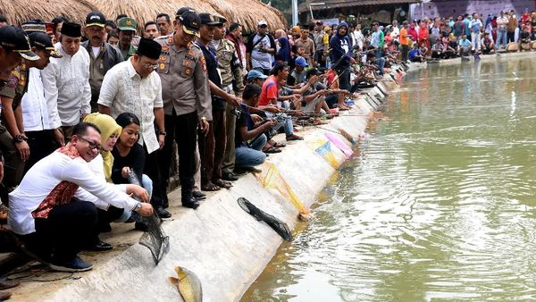 Begini Kemeriahan Festival Embung Ramadan di Pandeglang