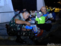 Kompak dan Mesranya TNI-Polri Sahur Bersama