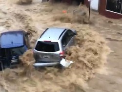 Video Dahsyatnya Banjir di Maryland, AS