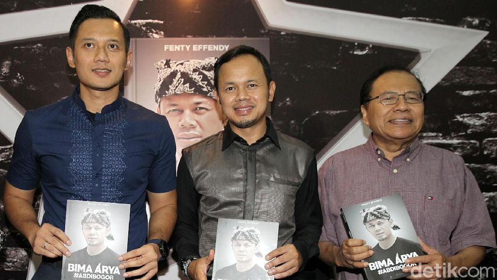 AHY hingga Rizal Ramli Hadiri Peluncuran Buku Bima Arya