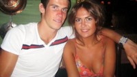 Ini adalah foto jadul dari Gareth Bale dan Emma Rhys-Jones saat keduanya masih belia. (Istimewa)