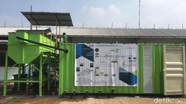 Foto: Ini Alat Pengolah Limbah Tinja yang Diresmikan Sandiaga