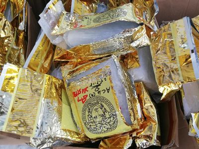 Penampakan 1,2 Ton Sabu dari Myanmar yang Disita Malaysia