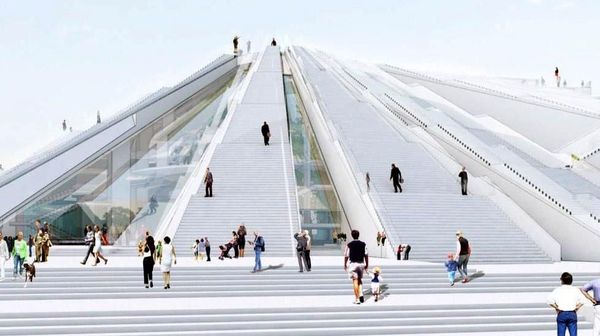 Monumen Komunis Ini Disulap Jadi Milenium Falcon