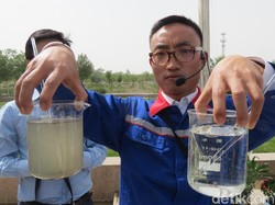 China Juga Olah Air Limbah di Gurun Pasir Jalur Sutra