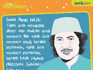 Cak Nun Pilih Sibuk Memberi Ketimbang Meminta Cak Nun Pilih Sibuk Memberi Ketimbang Meminta