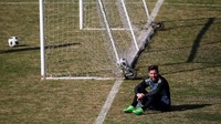 Bukan cuma kapten, Messi juga akan menjadi andalan Argentina di lini depan di Piala Dunia 2018. Foto: Agustin Marcarian/Reuters