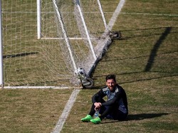 Bukan cuma kapten, Messi juga akan menjadi andalan Argentina di lini depan di Piala Dunia 2018. Foto: Agustin Marcarian/Reuters