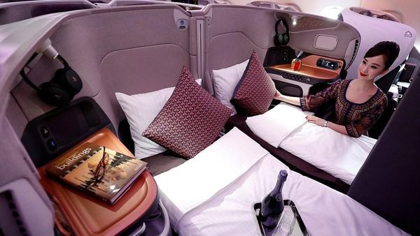 Melihat Penampakan Kamar Hotel Mewah di Langit