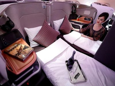 Melihat Penampakan Kamar Hotel Mewah di Langit