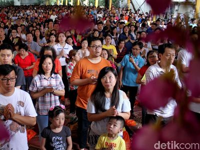 Di Jakbar, Perayaan Waisak Berlangsung di Wihara Ekayana Arama