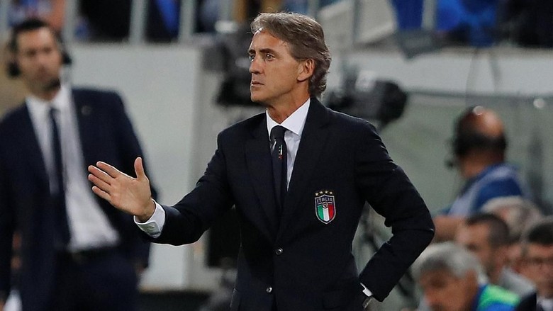 Kata Mancini Usai Tandai Debutnya di Timnas Italia dengan Kemenangan