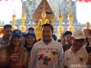 Menpora Minta Umat Buddha Doakan Asian Games Berjalan Lancar