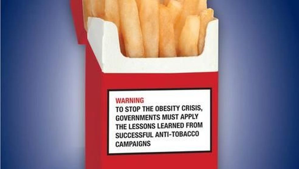 Foto: Mungkin Begini Kalau Junk Food Dijual Seperti Rokok Foto: Mungkin Begini Kalau Junk Food Dijual Seperti Rokok