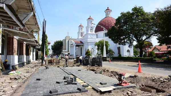 Pemerintah Rombak Kota Lama Semarang, Begini Penampakannya