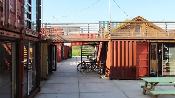 Sewa Kantor Makin Mahal, Kontainer Pun Disulap Jadi Ruang Kerja