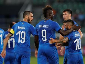 Kembali ke Gli Azzurri, Balotelli Unjuk Gigi