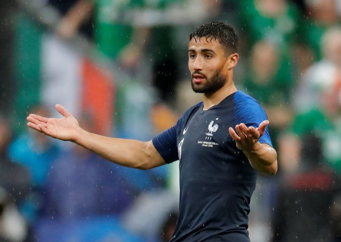 Nabil Fekir Soccer Football - International Friendly - France vs Republic of Ireland - Stade de France, Paris, France - May 28, 2018 Franceβs Nabil Fekir reacts REUTERS/Charles Platiau