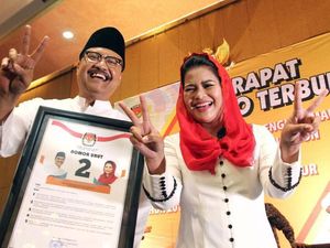 Viral Maklumat Kiai Nawawi Banjiri Dukungan untuk Gus Ipul-Puti