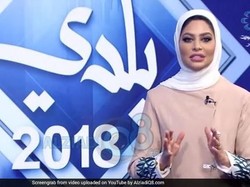 Viral, Presenter Berita Kena Skors Karena Bilang Rekannya Tampan