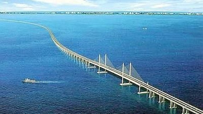 Ilustrasi tol atas laut/Foto: Istimewa