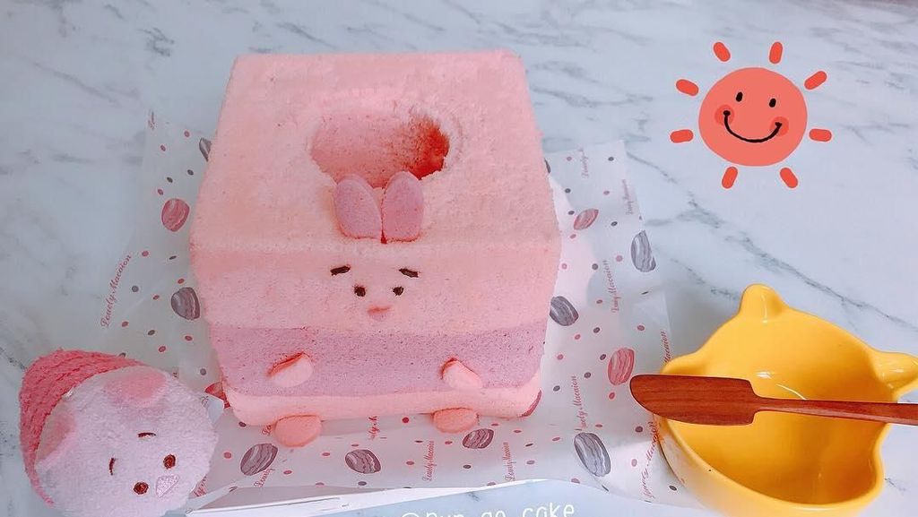 Menggemaskan! Chiffon Cake Bentuk Rilakkuma dan Doraemon yang Lucu Ini Menggemaskan! Chiffon Cake Bentuk Rilakkuma dan Doraemon yang Lucu Ini