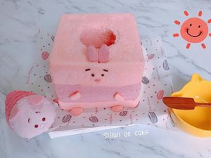Menggemaskan! Chiffon Cake Bentuk Rilakkuma dan Doraemon yang Lucu Ini
