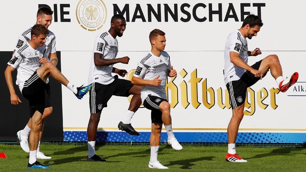 Timnas Jerman disebut bukan favorit-favorit amat di Piala Dunia 2018. (Foto: Leonhard Foeger/Reuters)
