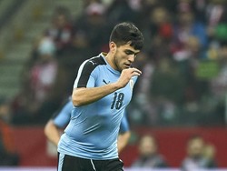 Pemain 22 tahun asal Uruguay, Maxi Gomez, tampil oke bersama Celta Vigo dengan 17 gol yang dibuat. Aksinya bersama Edinson Cavani dan Luis Suarez di La Celeste patut ditunggu. (Foto: Adam Nurkiewicz/Getty Images)