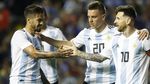 Foto: Trigol Messi Menangkan Argentina