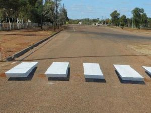 Zebra Cross Tiga Dimensi Agar Pengendara Lebih Pelan