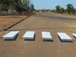 Zebra Cross Tiga Dimensi Agar Pengendara Lebih Pelan