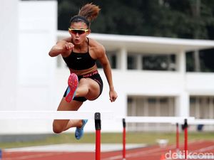 Emilia Nova Muda dan Berbahaya di Lintasan 100 M Lari Gawang