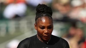 Foto: Tampil Beda, Serena Williams Pakai Kostum Black Panther saat Tanding