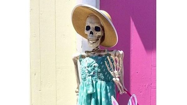 Potret Menggemaskan Tengkorak yang Jadi Selebgram