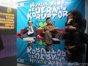 Artidjo Berbagi Tips Membuat Jera Koruptor